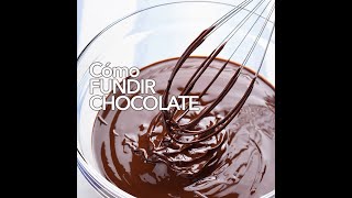 ¡¡Truco Cómo fundir el chocolate correctamente [upl. by Desma141]