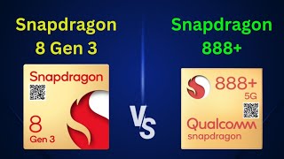 Snapdragon 8 Gen 3 vs Snapdragon 888 Plus 5G ⚡thetechnicalgyan Snapdragon 888 vs 8 Gen 3 [upl. by Initof]