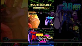 MVC2 Magneto infinite comeback mvc2 marvelvscapcom fgc gaming [upl. by Bartlet]