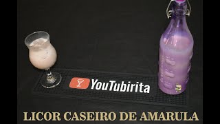 LICOR DE AMARULA CASEIRO MAIS BARATO E MAIS GOSTOSO [upl. by Bride530]