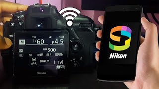 How to Share photos From Nikon D7500 I connect snapbridge nikon d7500  camera settings Hindi [upl. by Florida]