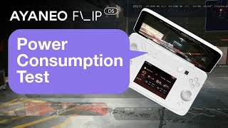 AYANEO FLIP DS Power Consumption Test [upl. by Lleda]