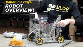 goBILDA Freight Frenzy Robot in 3 Days Overview [upl. by Aldred373]