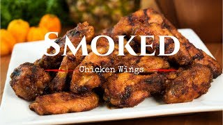 Smoked Chicken Wings Recipe [upl. by Arymas880]