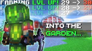 How to Get Started in the Garden  Hypixel Skyblock 101 [upl. by Leirad751]