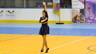 Mażoretki  Rapid  Gorzyce  SOLO BATON CADETS  Cieszyn 2023 [upl. by Eittam]