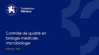 Contrôle de qualité en biologie médicale  microbiologie [upl. by Aisital]