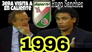 Jose Ramon Fernandez Entrevista a Hugo Sanchez 3ra aparicíon en En Caliente 1996 [upl. by Rochkind820]