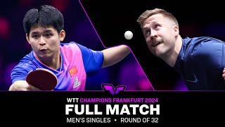 FULL MATCH  Mattias Falck vs Lin Shidong  MS R32  WTTFrankfurt 2024 [upl. by Archer]