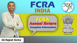 All About FCRA Annual Return [upl. by Annonyw]