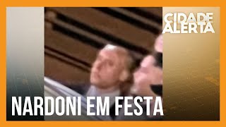 Alexandre Nardoni condenado pela morte da filha Isabella é flagrado em festa de casamento [upl. by Sudnac]