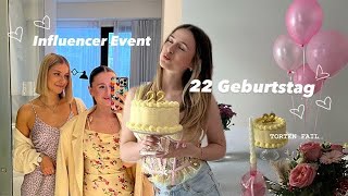 Influencer Event in München Mein 22 Geburtstag💛 MarieSophie [upl. by Laemsi]