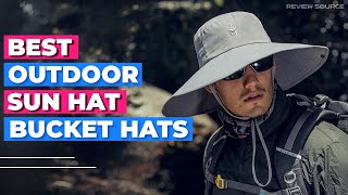 TOP 5 Outdoor Sun Hat Bucket Hats  Best Bucket Hats 2024 [upl. by Jim]