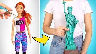 DIY Statue of Liberty From Ordinary Doll [upl. by Namsaj]