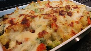 Bacalhau Gratinado com Legumes  Simples [upl. by Airun544]