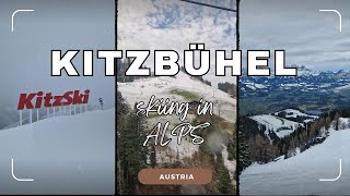 Skiing In Kitzbuhel Alps Austria [upl. by Winebaum735]