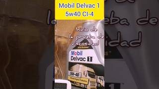 Mobil Delvac 1 5w40 💪 [upl. by Ymac]