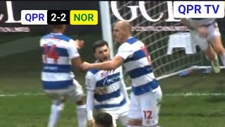 MICHI FREY RESCUES DRAMATIC DRAW  QPR 22 NORWICH CITY HIGHLIGHTS [upl. by Margi601]