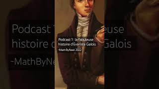 Extrait  Podcast 1 sur Galois [upl. by Rosalia]