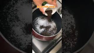 Have you ever tried Roasted tea ☕shortsfeed youtubeshorts shortsUnique chai recipe [upl. by Eittam156]