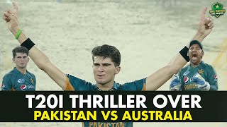 Last Over of T20I Thriller Between Pakistan and Australia 2018  PCB [upl. by Fifine]