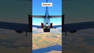 Mid Air Refuelling and Air Brakes innovation smarttechnology [upl. by Ahouh]