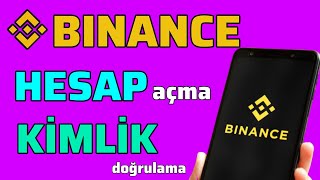 Binance Hesap Açma kimlik Doğrulama  Sıfırdan Binance Kayıt Olma Eylül 2024 [upl. by Adaval]