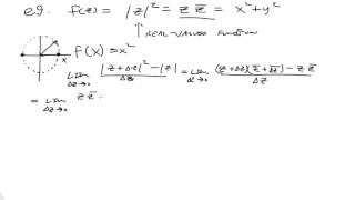 The derivative of a complex function [upl. by Nothsa]