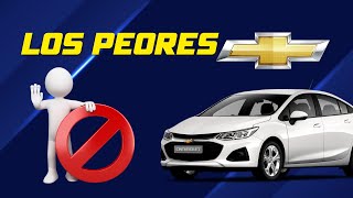 ✅5 Autos de CHEVROLET que NO DEBES COMPRAR 🤢🤮 [upl. by Edrahc]