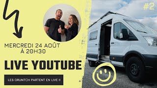 Les GRUNTCH partent en Live  Live YouTube 2 [upl. by Anirol39]