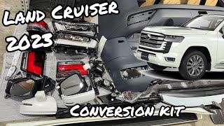 Land Cruiser LC 300 2023 Look Conversion BODY KIT [upl. by Oilalue]