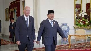 Pertemuan Bilateral Presiden Prabowo dengan Utusan Khusus Presiden Prancis Francois Corbin 211024 [upl. by Ten478]