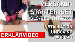 Versandlabel drucken leicht gemacht  Unsere VersandStarterSets  Mediaform Shop Produktvideo [upl. by Shaefer10]