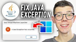 How To Fix Java Exception Has Occurred  Full Guide [upl. by Noam]