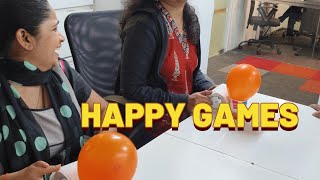 HAPPY INDOOR GAMES TEAM BUILDING GAMES [upl. by Onitnerolf]