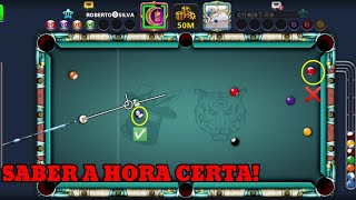 O MOMENTO CERTO NO 8 BALL POOL NÃO SABER ISSO CUSTA CARO [upl. by Nalon]