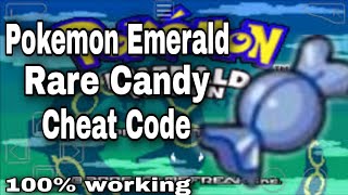 Pokemon Yellow  Rare Candy Cheat  GameShark Codes [upl. by Geoffrey]