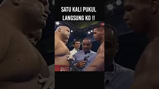 Satu Kali Pukul Langsung KO‼️ Mike Tyson Vs Butterbean [upl. by Munmro]