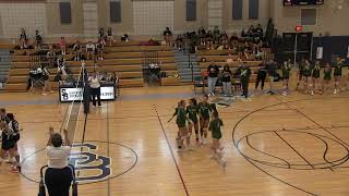 Volleyball Somerset Berkley vs New Bedford Voc 9924 [upl. by Gabler]