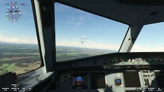 ´Pilots Eye´ MSFS 2020 aviation microsoftflightsimulator landing msfs2020 [upl. by Aleit]