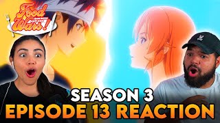 SOMA COOKS FOR ERINA  Food Wars Season 3 Episode 13 Reaction [upl. by Prentice]