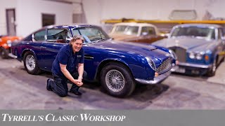 Classic Car Magic BehindtheScenes Workshop Ketchup  Tyrrells Classic Workshop [upl. by Novyart442]