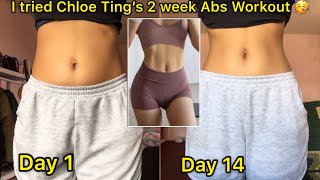 abs in 2 weeks I tried CHLOE TING’S ABS WORKOUT🔥 it worked NEPALI [upl. by Ahsaret]