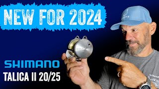 NEW FOR 2024  SHIMANO TALICA II 20amp25 WALKTHROUGH [upl. by Atterual]