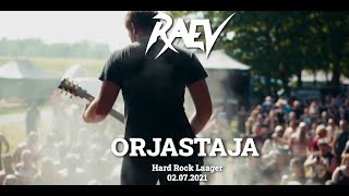 Raev  Orjastaja Live Hard Rock Laager 2021 [upl. by Avehstab]