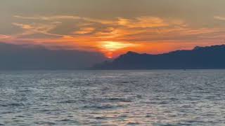 Sunset Makarska Croatia [upl. by Enoed]