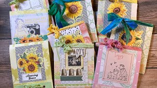 Simple Matchbook Journal 3 ways  No Sew 🧵 Craft Fair Project [upl. by Buddy]