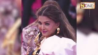 Cannes 2024 में रेड कारपेट पर Aishwarya Rai ने ढाया कहर Golden Black Gown में दिखीं कमाल  N CINE [upl. by Hamilah]