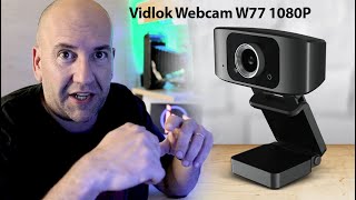 EPA Rebuena para el precio  Vidlok Webcam W77 1080P [upl. by Aroled]