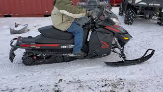 2015 SkiDoo MXZ TNT 600 ETEC Snowmobile [upl. by Kcirrem474]